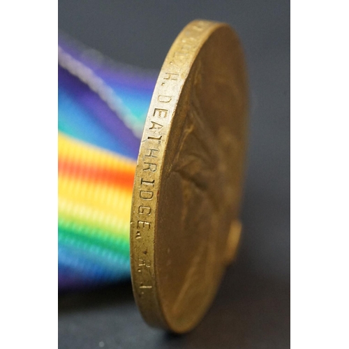 141 - A Full Size British World War One Medal Trio To Include The Great War Of Civilisation Victory Medal,... 