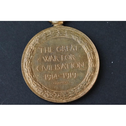 151 - A Full Size British World War One Medal Trio To Include The Great War Of Civilisation Victory Medal,... 