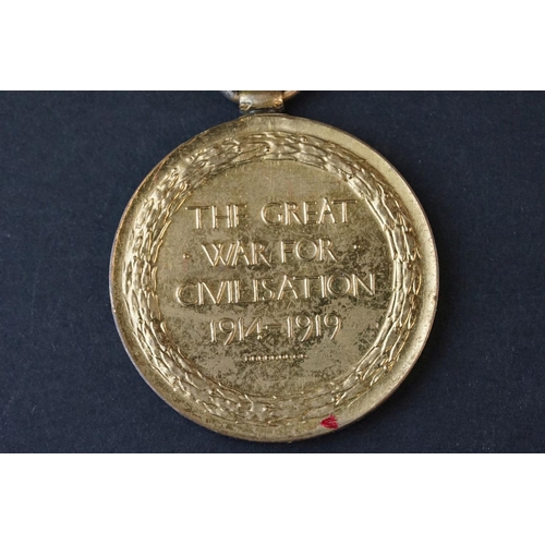 154 - A Full Size British World War One Medal Trio To Include The Great War Of Civilisation Victory Medal,... 