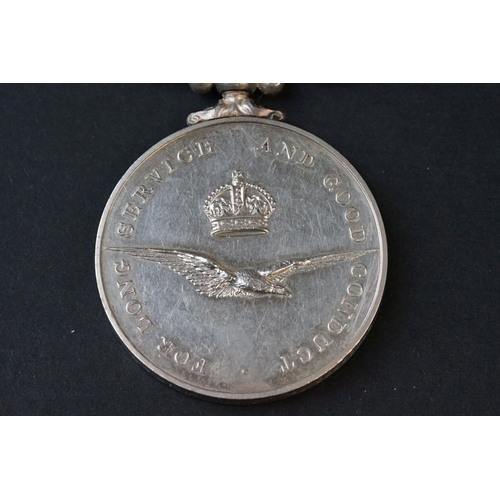 157 - A Full Size British Royal Air Force Long Service And Good Conduct Medal, Named And Issued To No.G402... 