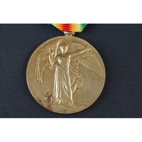 169 - A Full Size British World War One Medal Pair To Include The Great War Of Civilisation Victory Medal ... 