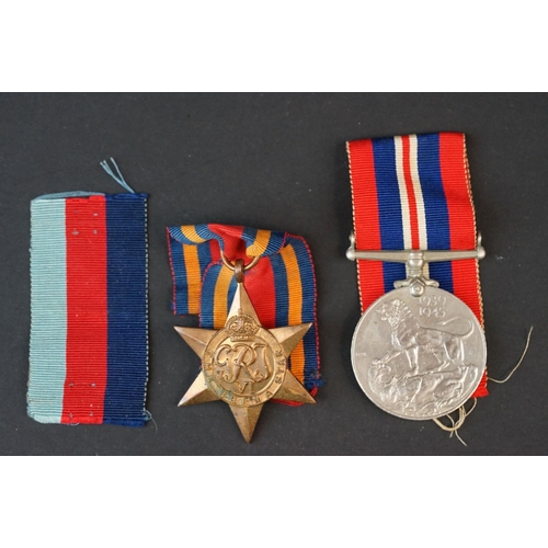 172 - A Full Size World War Two Medal Pair To Include The 1939-1945 British War Medal And The Burma Star, ... 