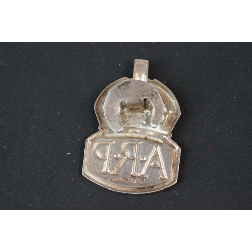 178 - A Full Size British World War Two Defence Medal Together With A Miniature Defence Medal, A Hallmarke... 