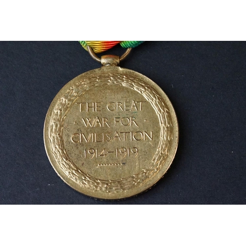 91 - A Full Size British World War One Medal Pair To Include The Great War Of Civilisation Victory Medal ... 