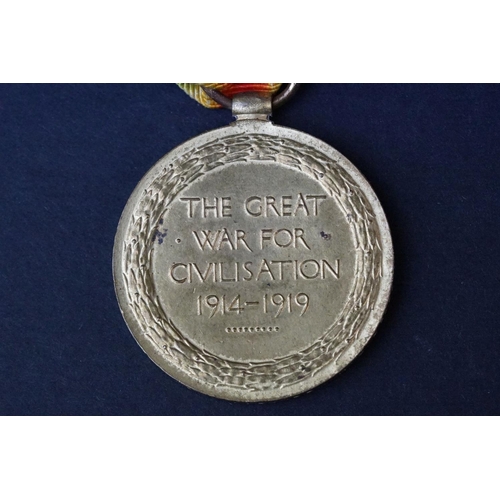 92 - A Full Size British World War One Medal Pair To Include The Great War Of Civilisation Victory Medal ... 