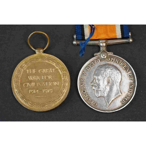 195 - A British Full Size World War One Medal Trio To Include The Great War Of Civilisation Victory Medal,... 