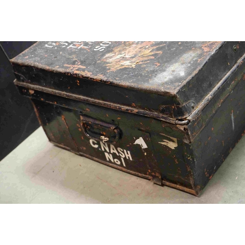 358 - A Large Military Storage Storage Trunk.