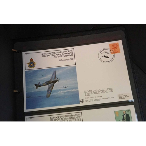 362 - A Very Large Quantity Of Royal Air Force First Day Covers Contained Within Albums To Include Many Si... 