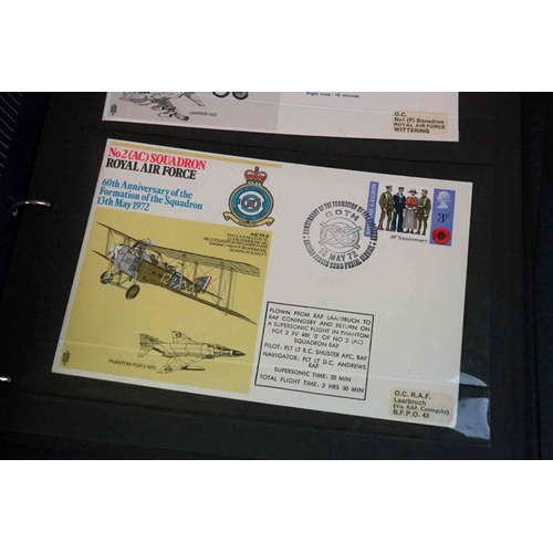 362 - A Very Large Quantity Of Royal Air Force First Day Covers Contained Within Albums To Include Many Si... 