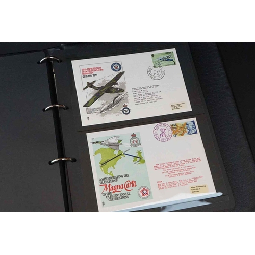 362 - A Very Large Quantity Of Royal Air Force First Day Covers Contained Within Albums To Include Many Si... 