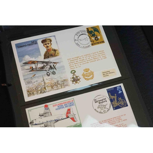 362 - A Very Large Quantity Of Royal Air Force First Day Covers Contained Within Albums To Include Many Si... 