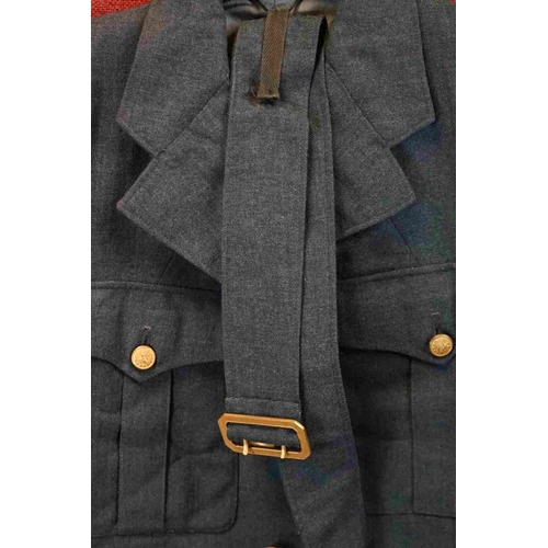 372 - A British Pre 1953 Royal Canadian Air Force Service Dress Tunic, Gilt Plated Brass R.C.A.F. Buttons,... 