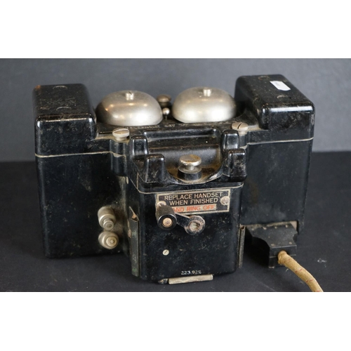 419 - A British Military G.E.C. Telephone Set 