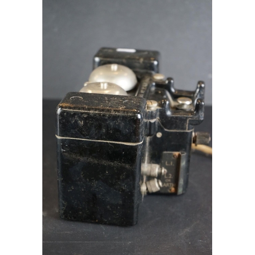 419 - A British Military G.E.C. Telephone Set 