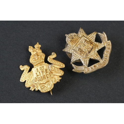 105A - A Collection Of Ten British Military Regimental Sweetheart Brooches To Include The East Surrey Regim... 