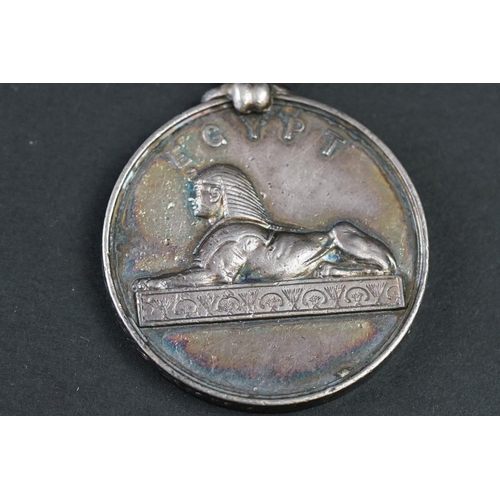 45A - A Full Size British Queen Victoria Egypt Campaign Medal With El-Teb Tamaai Clasp, Named And Issued T... 