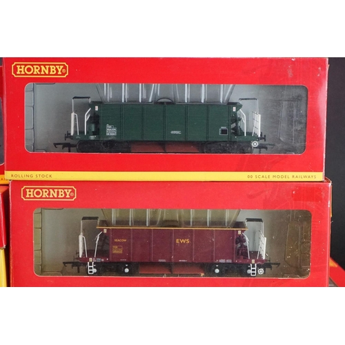 45 - 32 Boxed Hornby OO gauge items of rolling stock to include R6783  & R6512 Pack of 3 etc