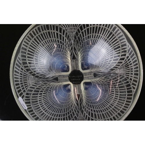 10 - Rene Lalique ' Coquilles ' pattern opalescent glass Bowl, model no. 3200, inscribed R Lalique France... 