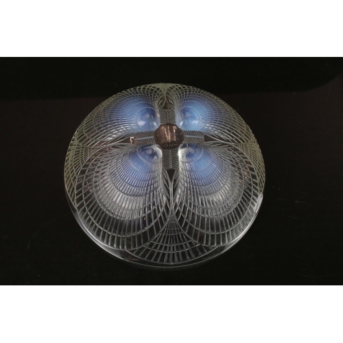 10 - Rene Lalique ' Coquilles ' pattern opalescent glass Bowl, model no. 3200, inscribed R Lalique France... 