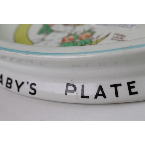 63 - Shelley ' Mabel Lucie Atwell ' Baby's Bowl, 22cms long