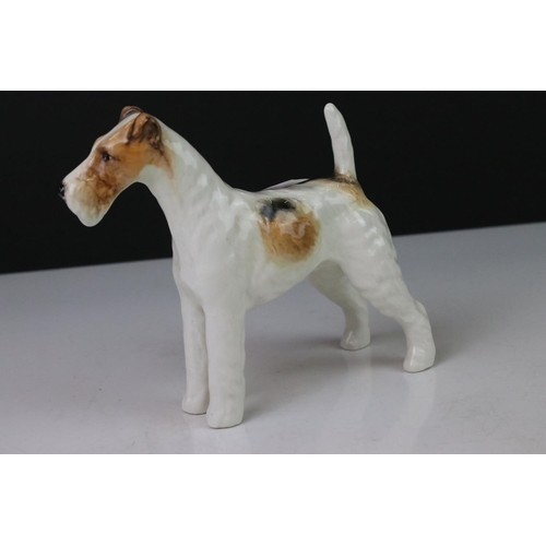 67 - Beswick Wired-Haired Terrier ' Talavera Romulus ', Beswick Walt Disney Winnie the Pooh ' Tigger ' an... 