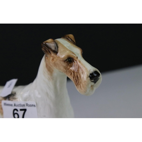 67 - Beswick Wired-Haired Terrier ' Talavera Romulus ', Beswick Walt Disney Winnie the Pooh ' Tigger ' an... 