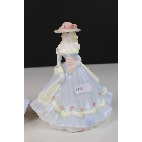 76 - Eleven Coalport Figurines, tallest 15cms