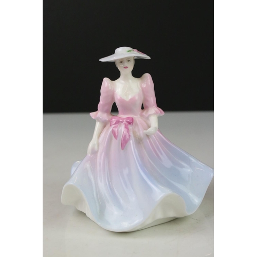 76 - Eleven Coalport Figurines, tallest 15cms