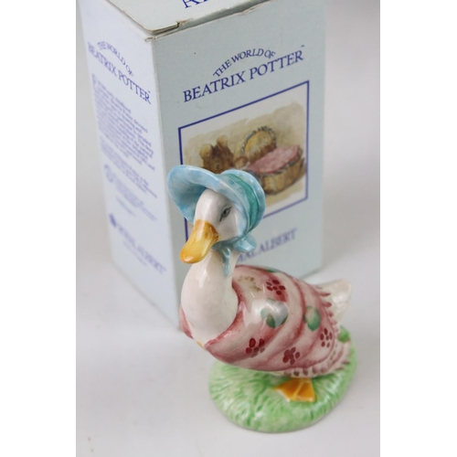 82 - Collection of Fourteen Boxed Beswick and Royal Albert Beatrix Potter Figures together with Two Boxed... 