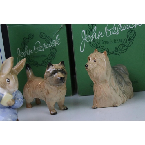 82 - Collection of Fourteen Boxed Beswick and Royal Albert Beatrix Potter Figures together with Two Boxed... 