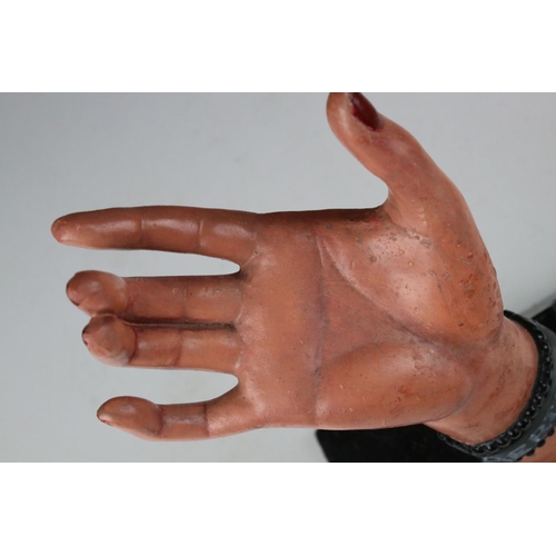 104 - An early 20th century Aertex advertising hand, stands approx 29cm in height.