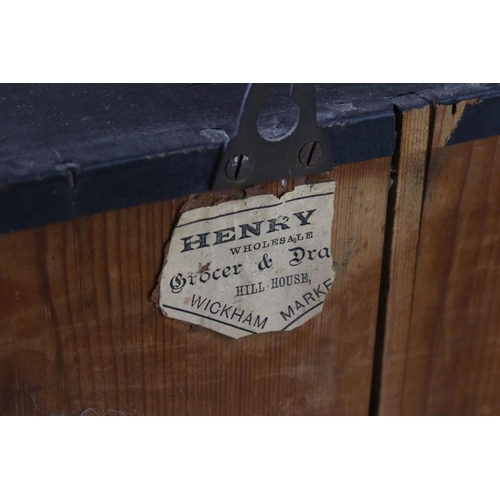 91 - A group of three taxidermy birds within glass cabinet, makers label to verso.