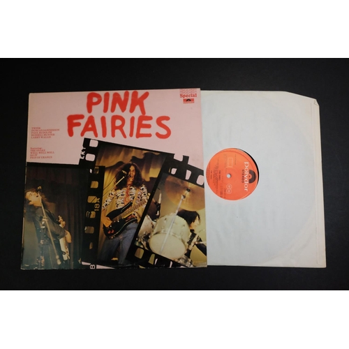 190 - Vinyl - 6 LP's from Hawkwind and Pink Fairies to include Hawkwind (black labels), In Search Of (with... 