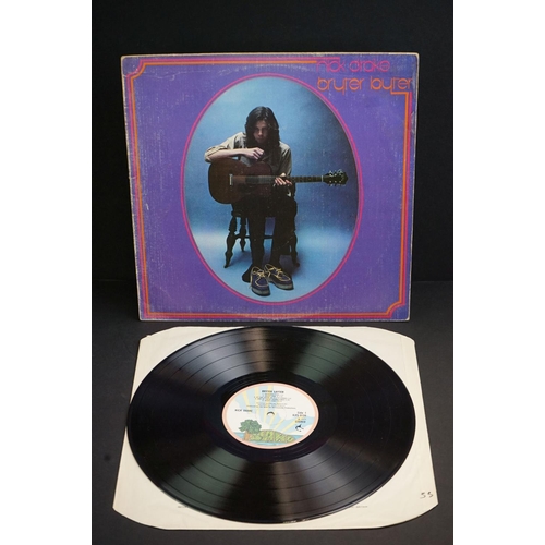 20 - Vinyl - Nick Drake Bryter Layter on Island ILPS 9134.  First press with Island pink rim palm tree la... 