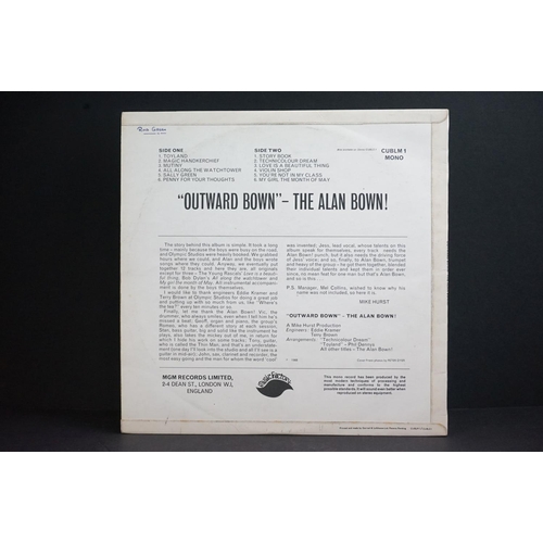 204 - Vinyl - Alan Bown Outward Bown First Album on Music Factory CUBLM 1.  Sleeve & Vinyl Vg+