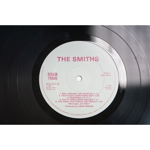 22 - Vinyl - The Smiths 3 LP's to include Self Titled (Rough 61), Meat Is Murder (Rough 81), and Hatful O... 