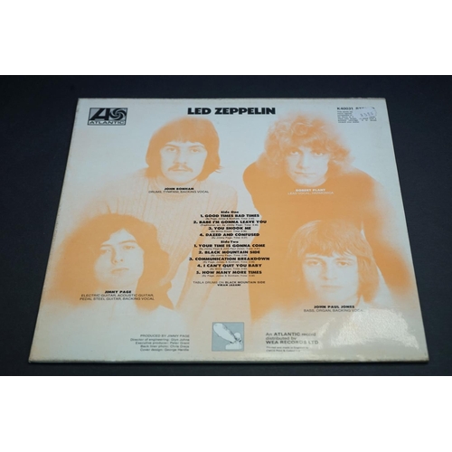 23 - Vinyl - Led Zeppelin 2 LP's to include One (K 40051) green and orange Atlantic label, small sticker ... 