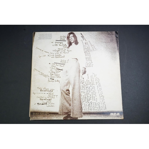 25 - Vinyl - David Bowie Hunky Dory (SF 8244) non-laminated sleeve, Chrysalis / Titanic credits to orange... 