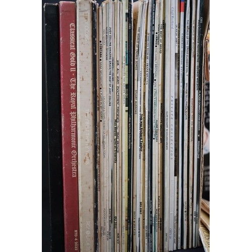 32 - Vinyl - Collection of approx 35 mixed genre LP's and box sets.  Condition varies