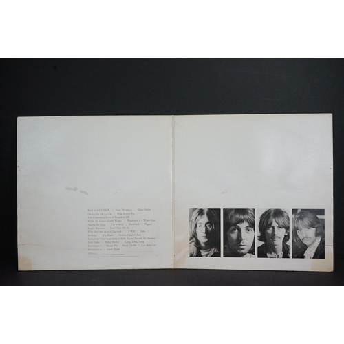 42 - Vinyl - The Beatles White Album x 2 to include a mono No.0228898 top opener, and an unnumbered side ... 