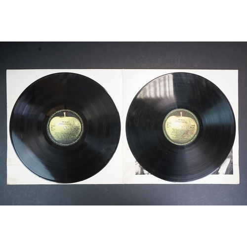 42 - Vinyl - The Beatles White Album x 2 to include a mono No.0228898 top opener, and an unnumbered side ... 