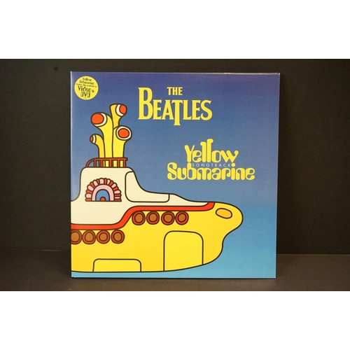 44 - Vinyl - The Beatles 2 LP's Yellow Submarine (PCS 7070 Stereo) and Yellow Submarine Songtrack (521 48... 