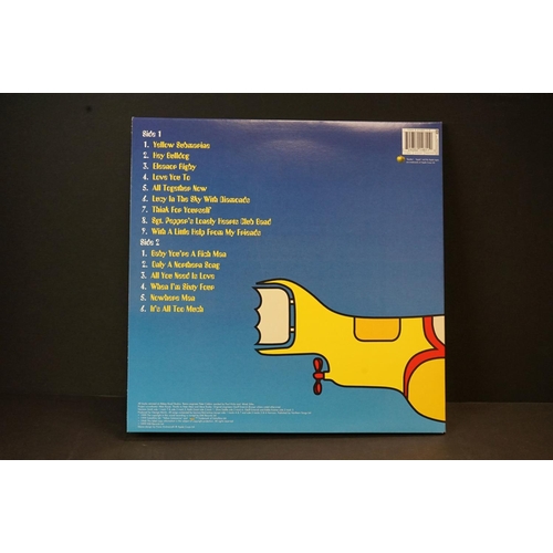 44 - Vinyl - The Beatles 2 LP's Yellow Submarine (PCS 7070 Stereo) and Yellow Submarine Songtrack (521 48... 