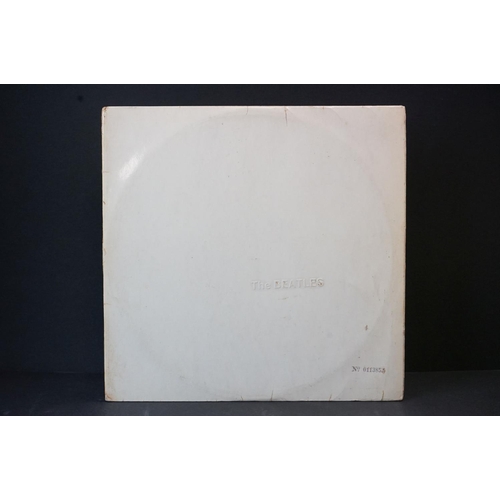 50 - Vinyl - The Beatles White Album Stereo No.0113852 side opener.  No inserts, replacement inners. Vg-