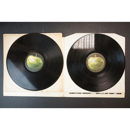 50 - Vinyl - The Beatles White Album Stereo No.0113852 side opener.  No inserts, replacement inners. Vg-