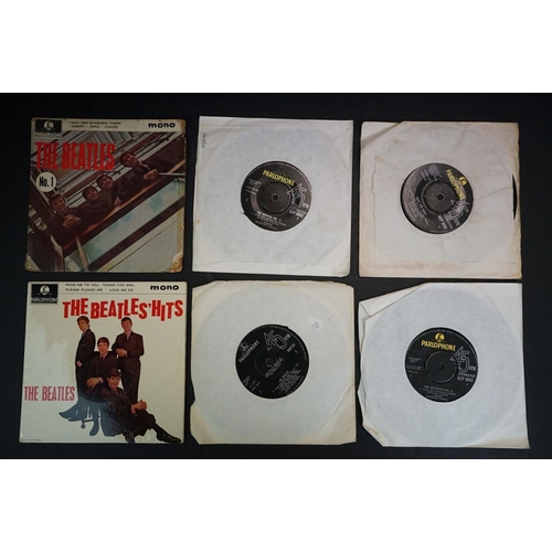 54 - Vinyl - The Beatles 17 EP's including some duplication.  Many without sleeves.  Condition varies thr... 