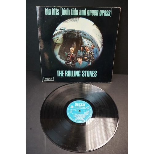 59 - Vinyl - The Rolling Stones 5 copies of Big Hits (High Tide & Green Grass) various pressings.  All ha... 