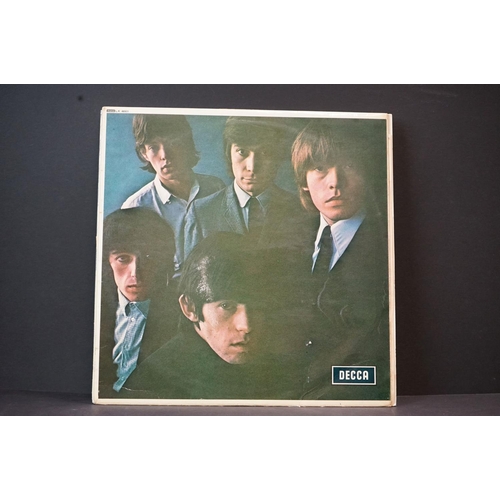 60 - Vinyl - The Rolling Stones 9 LP's to include One (LK 4605) mono boxed Decca label, Two (LK 4661) x 2... 