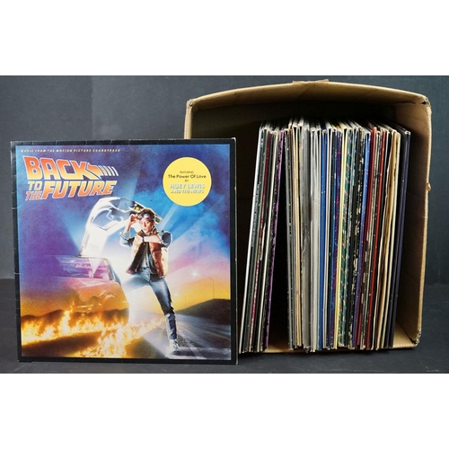 309 - Vinyl - Apporx 30 compilation and soundtrack LP's including Lost Boys, Rocky, Back To The Future etc... 