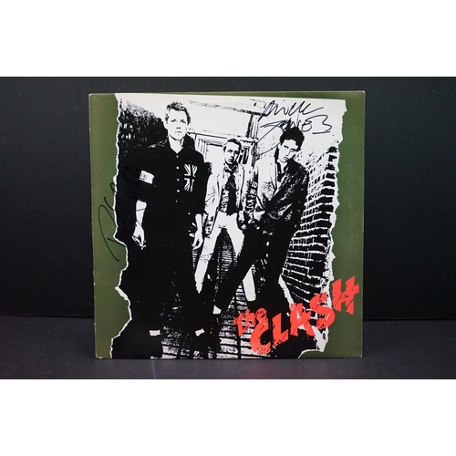 8 - Signed Vinyl Record / Memorabilia - Punk - The Clash - The Clash (1977, UK 1st issue pressing, CBS R... 